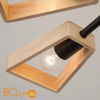 Потолочная люстра Eurosvet Klark 70056/8 черный - Фото 4