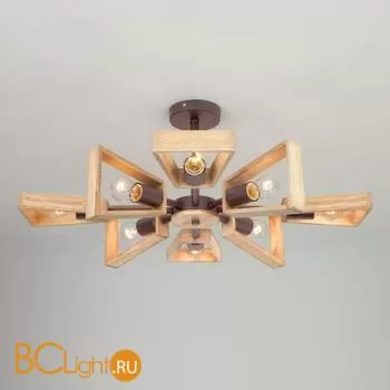 Потолочная люстра Eurosvet Klark 70056/8 кофе