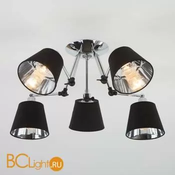 Потолочная люстра Eurosvet Koby 70063/5 хром - Фото 4