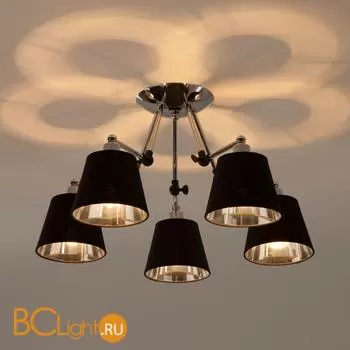 Потолочная люстра Eurosvet Koby 70063/5 хром - Фото 1