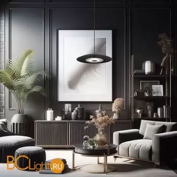 Подвесной светильник Eurosvet Kontur 90328/1 черный a065925 - Фото 2