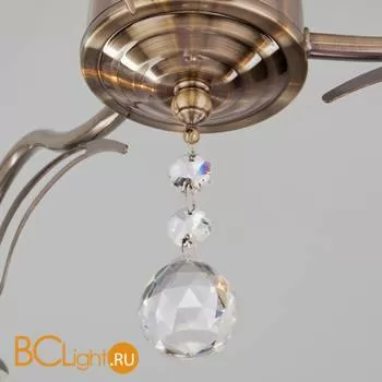 Потолочная люстра Eurosvet Kristin 30139/3 античная бронза - Фото 0