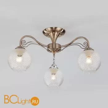 Потолочная люстра Eurosvet Kristin 30139/3 античная бронза