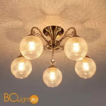 Потолочная люстра Eurosvet Kristin 30139/5 античная бронза - Фото 3