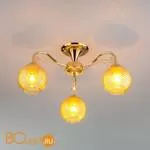 Потолочная люстра Eurosvet Kristin 30139/3 золото - Фото 0