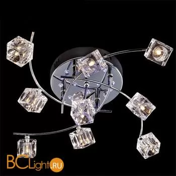 Потолочная люстра Eurosvet Квадро 4976/9 хром