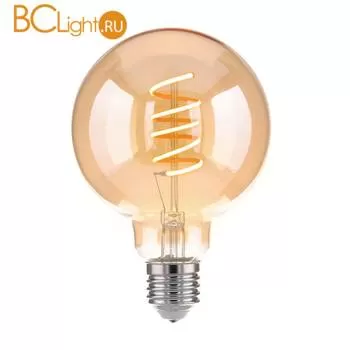 Лампа Eurosvet Classic FD 8W 3300K E27 (G95 спираль тонированный) 8W