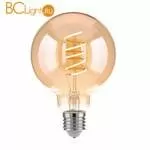 Лампа Eurosvet Classic FD 8W 3300K E27 (G95 спираль тонированный) 8W