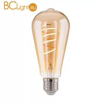 Лампа Eurosvet FDL 8W 3300K E27 (ST64 спираль тонированный) 8W