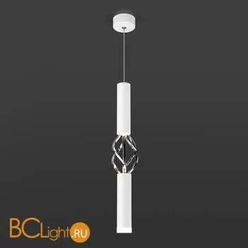 Подвесной светильник Eurosvet Lance 50191/1 LED белый / хром - Фото 1