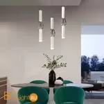 Подвесной светильник Eurosvet Lance 50191/1 LED белый / хром - Фото 3