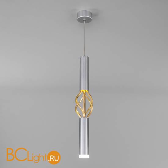 Подвесной светильник Eurosvet Lance 50191/1 LED серебро / золото