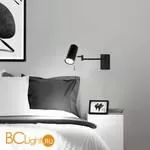 Настенный светильник Eurosvet Lank 20166/1 черный a060717 - Фото 0