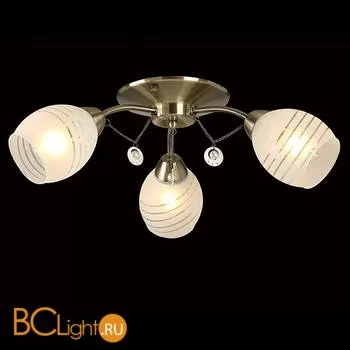 Потолочная люстра Eurosvet Laura 30061/3 античная бронза