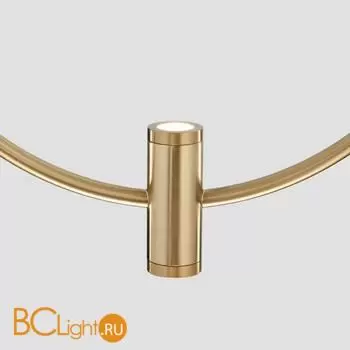 Подвесной светильник Eurosvet Layla new 50257/1 LED латунь a065622 - Фото 1