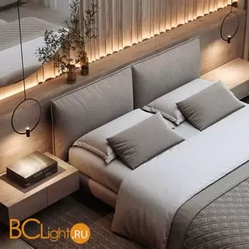 Подвесной светильник Eurosvet Layla new 50257/1 LED черный a065624 - Фото 4