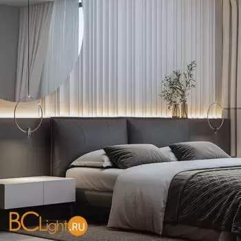 Подвесной светильник Eurosvet Layla new 50257/1 LED никель a065625 - Фото 3