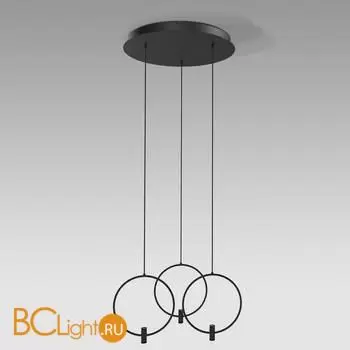 Подвесной светильник Eurosvet Layla new 50257/3 LED черный a065627