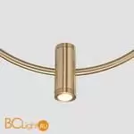 Подвесной светильник Eurosvet Layla new 50257/3 LED черный/ латунь a065629 - Фото 2