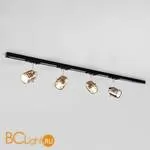 Трековый светильник Eurosvet Leonardo 20076/4 хром/античная бронза