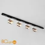 Трековый светильник Eurosvet Leonardo 20076/4 хром/античная бронза - Фото 0