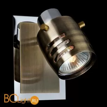 Бра Eurosvet Леонардо 23463/1 хром/античная бронза