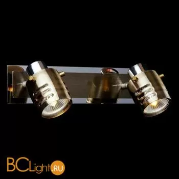 Бра Eurosvet Леонардо 23463/2 хром/античная бронза