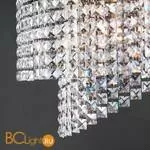 Подвесной светильник Eurosvet Leoni 10090/5 античная бронза/прозрачный хрусталь Strotskis - Фото 1