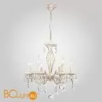 Люстра Eurosvet Lia 3585/6 белый/прозрачный хрусталь Strotskis - Фото 0