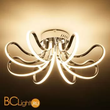 Потолочный светильник Eurosvet Lilium 90079/8 хром 80W - Фото 1