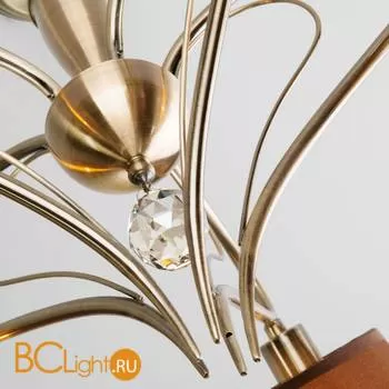 Потолочная люстра Eurosvet Lilly 60074/5 античная бронза - Фото 1