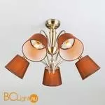 Потолочная люстра Eurosvet Lilly 60074/5 античная бронза