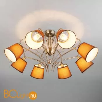 Потолочная люстра Eurosvet Lilly 60074/8 античная бронза - Фото 2
