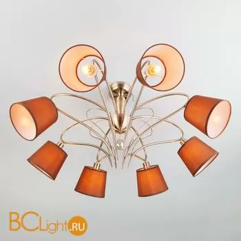 Потолочная люстра Eurosvet Lilly 60074/8 античная бронза - Фото 0