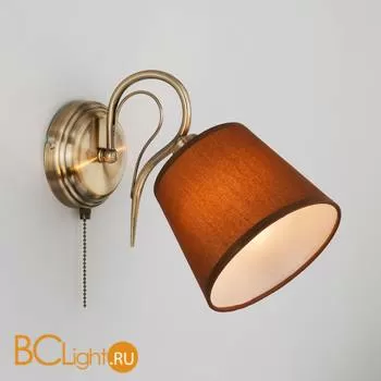 Бра Eurosvet Lilly 60074/1 античная бронза