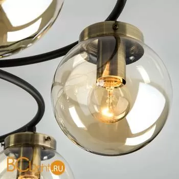 Потолочная люстра Eurosvet Link 70104/8 черный - Фото 1