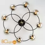 Потолочная люстра Eurosvet Link 70104/8 черный - Фото 0