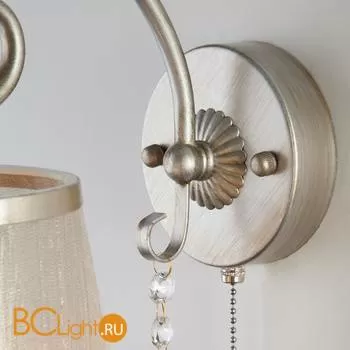 Бра Eurosvet Liona 60065/1 серебро - Фото 1