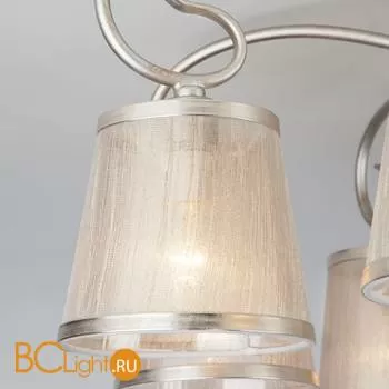 Потолочная люстра Eurosvet Liona 60065/8 серебро - Фото 3