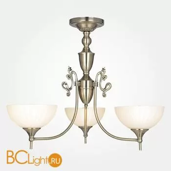 Потолочная люстра Eurosvet Lira 60053/3 античная бронза