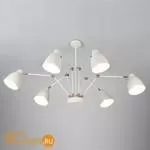 Потолочная люстра Eurosvet Loft 70084/6 белый