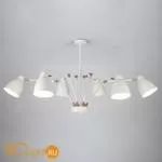 Потолочная люстра Eurosvet Loft 70084/6 белый - Фото 0