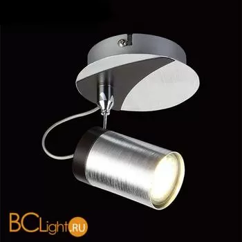 Спот (точечный светильник) Eurosvet Logan 20044/1 хром/черный