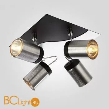 Спот (точечный светильник) Eurosvet Logan 20044/4 хром/черный