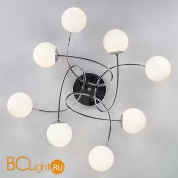 Потолочная люстра Eurosvet Lola 30129/8 хром - Фото 1