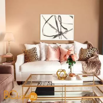 Настольная лампа Eurosvet London 01060/1 белый с золотом - Фото 1