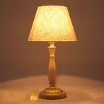 Настольная лампа Eurosvet London 01060/1 белый с золотом - Фото 0