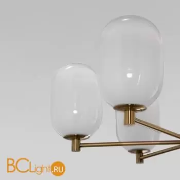 Люстра Eurosvet Loona new 60161/6 латунь a065611 - Фото 1