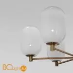 Люстра Eurosvet Loona new 60161/6 латунь a065611 - Фото 1