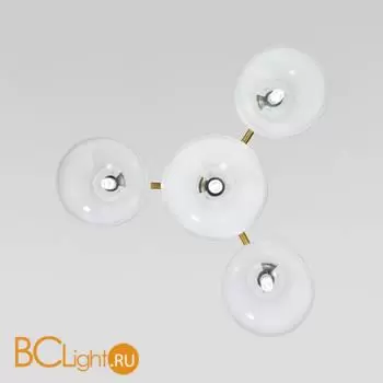 Потолочный светильник Eurosvet Loona new 60161/4 латунь a065612 - Фото 1